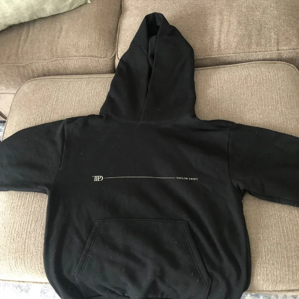 The Tortured Poets Department Black Hoodie - Picture 4 of 5